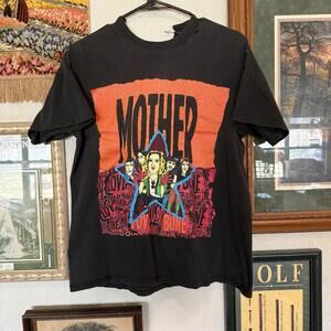 Vintage 1989 RARE Mother Love Bone Stardog Soundgarden Shirt Sz Medium 21x26.5